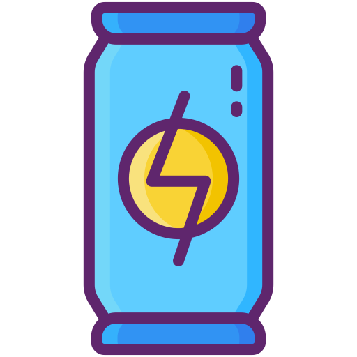 Energy drink Flaticons Lineal Color icon