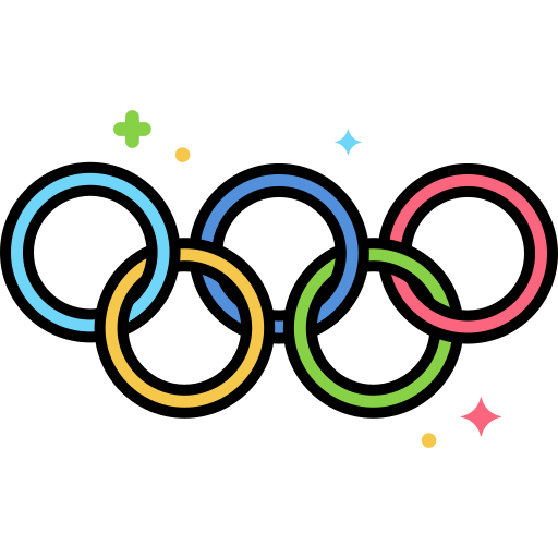 olimpíadas Flaticons Lineal Color Ícone