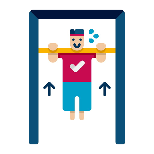 Pull up bar Flaticons Flat icon