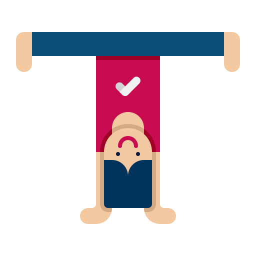 Headstand Flaticons Flat icon