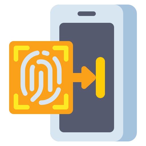 biometria Flaticons Flat ikona