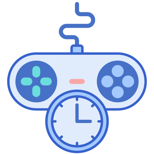 gamepad Flaticons Lineal Color icona