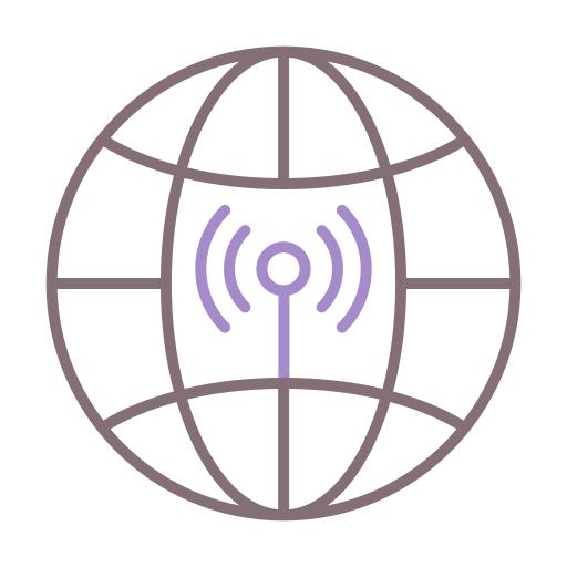 radiodifusión Flaticons Lineal Color icono