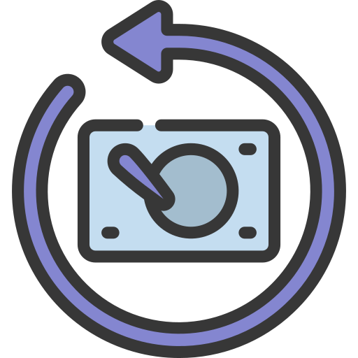 Data recovery Juicy Fish Soft-fill icon