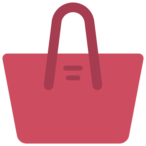 Handbag Juicy Fish Flat icon