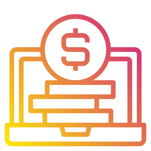 computador Payungkead Gradient Ícone