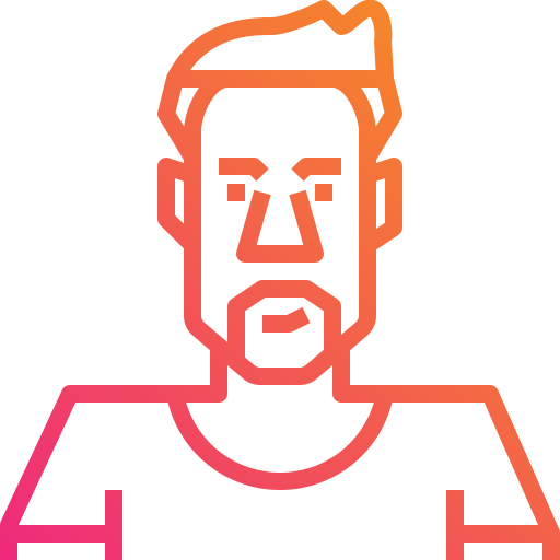 hombre Mangsaabguru Lineal Gradient icono