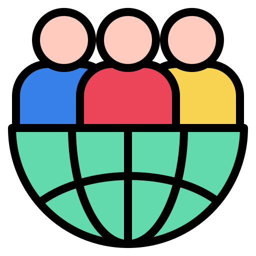 チームワーク Payungkead Lineal Color icon