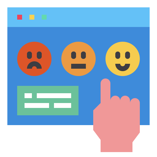 Rating Payungkead Flat icon
