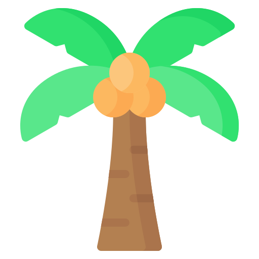 Árbol de coco Generic Flat icono