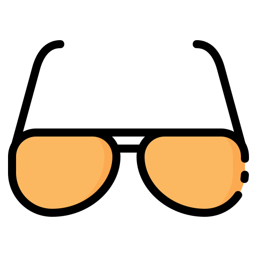 des lunettes de soleil Generic Outline Color Icône