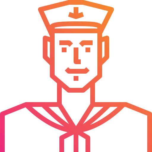 marynarz Mangsaabguru Lineal Gradient ikona