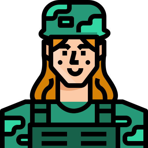 Soldier Mangsaabguru Lineal Color icon