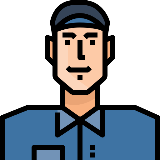 Delivery man Mangsaabguru Lineal Color icon