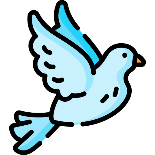 비둘기 Special Lineal color icon