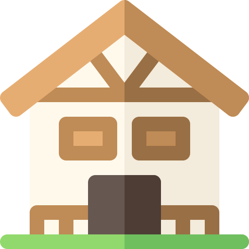 House Basic Rounded Flat icon