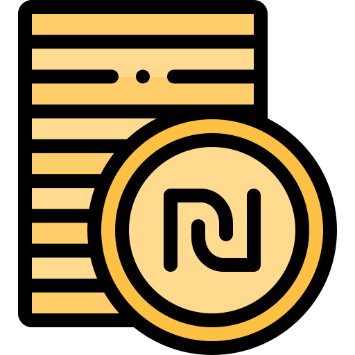 셰켈 Detailed Rounded Lineal color icon