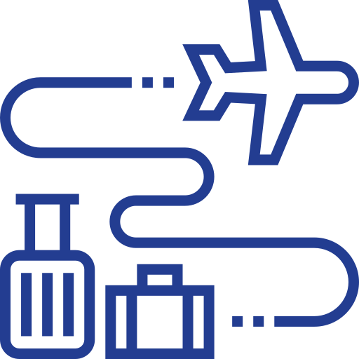 Airplane Detailed bright Lineal icon