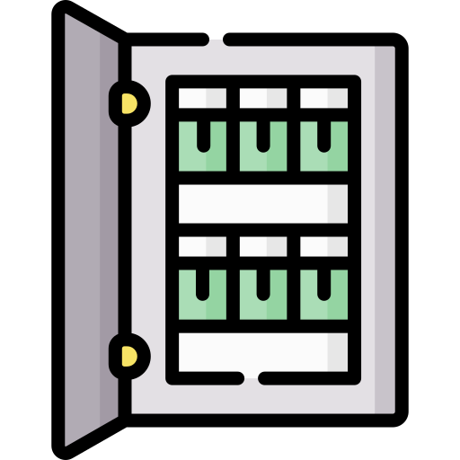 Electrical panel Special Lineal color icon