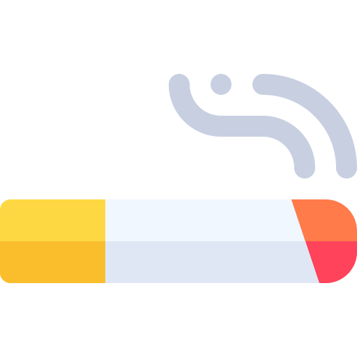 Курение Basic Rounded Flat иконка