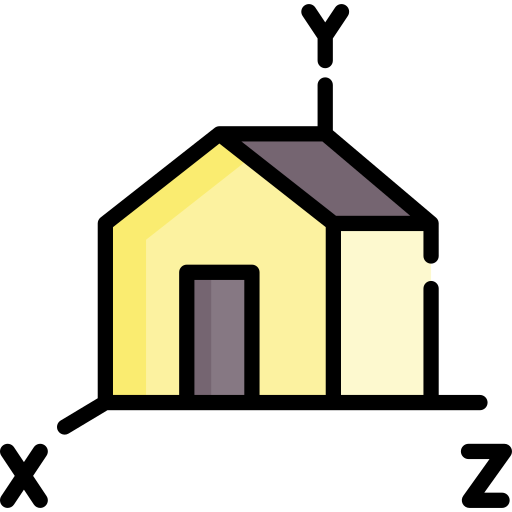 disegno della casa Special Lineal color icona