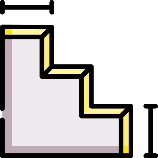 계단 Special Lineal color icon