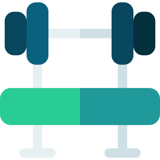 Weightlifting Basic Rounded Flat icon