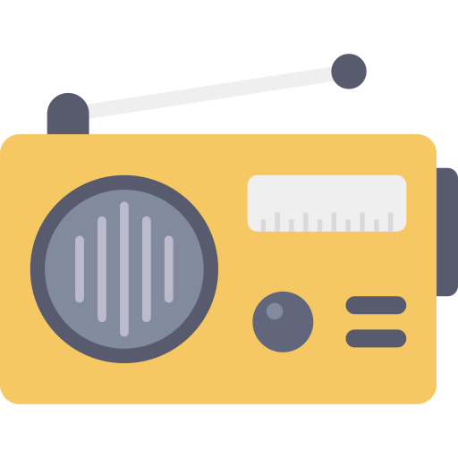 radio Dinosoft Flat icon