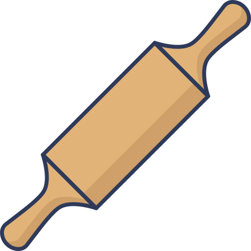 Rolling pin Dinosoft Lineal Color icon
