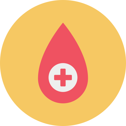 bloed donatie Dinosoft Circular icoon