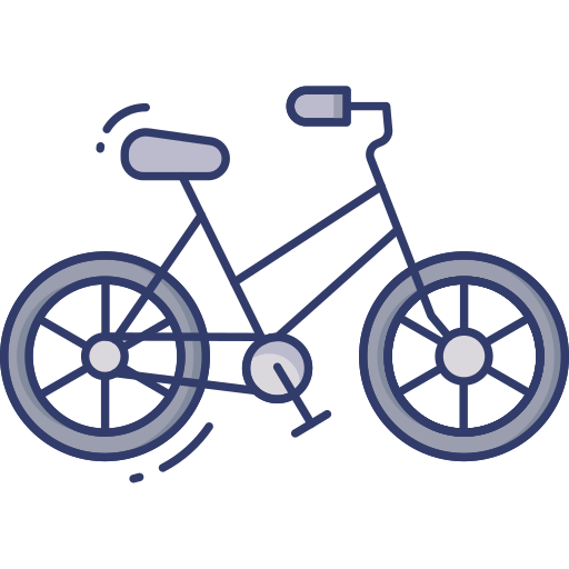 bicicletta Dinosoft Lineal Color icona