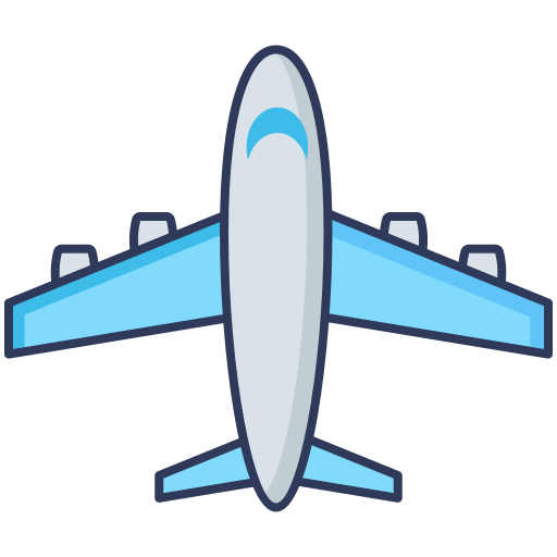 flugzeug Dinosoft Lineal Color icon