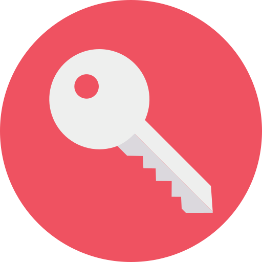 chiave della porta Dinosoft Circular icona