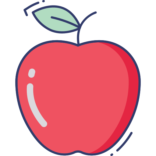 яблоко Dinosoft Lineal Color иконка