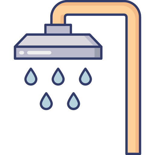 シャワー Dinosoft Lineal Color icon
