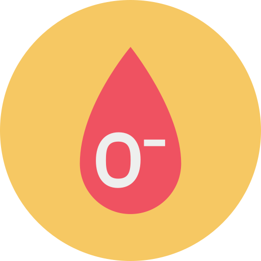 gota de sangre Dinosoft Circular icono