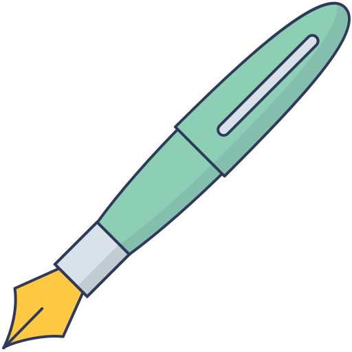 penna stilografica Dinosoft Lineal Color icona