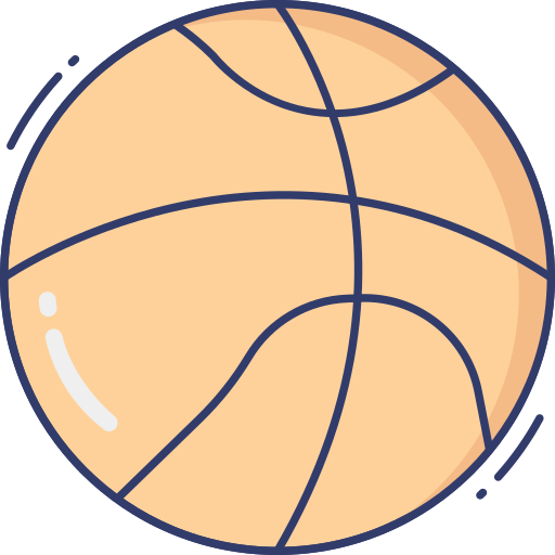 バスケットボール Dinosoft Lineal Color icon