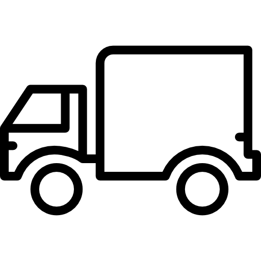 vrachtwagen Basic Mixture Lineal icoon
