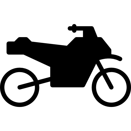 오토바이 Basic Mixture Filled icon