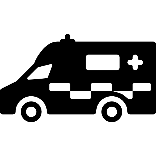 ambulance Basic Mixture Filled icoon