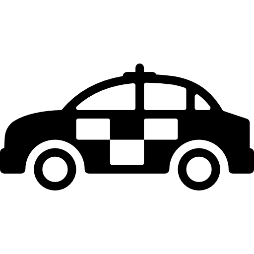 Police car Basic Mixture Filled icon