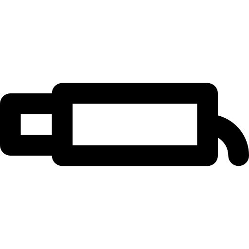wydechowy Basic Black Outline ikona
