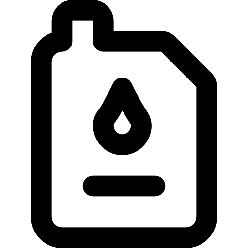 Oil Basic Black Outline icon