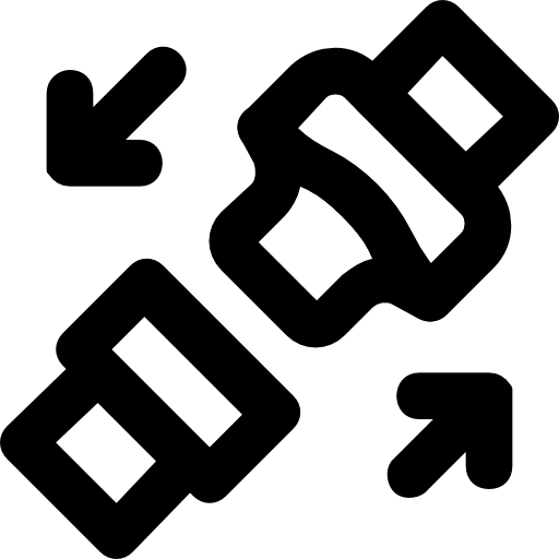 gordel Basic Black Outline icoon