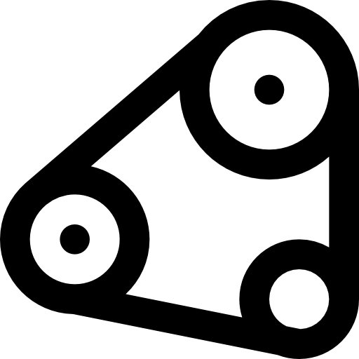 silnik Basic Black Outline ikona