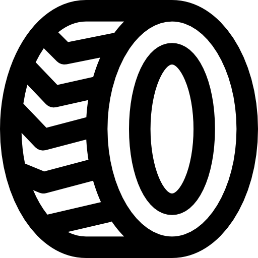 Tire Basic Black Outline icon