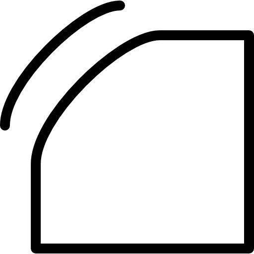 filet Basic Mixture Lineal ikona