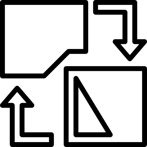 변화 Basic Mixture Lineal icon