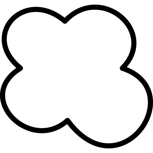 Cloud Basic Mixture Lineal icon